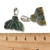 Natural Indian Agate Pendants G-Z067-01P-08-4