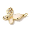 Brass Micro Pave Cubic Zirconia Pendants KK-H529-49G-2