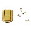 Zinc Alloy Slider Buckles FIND-WH0162-08G-1