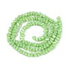 Opaque Glass Beads Strands GLAA-N019-4mm-16-3