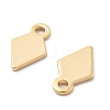 Brass Charms KK-G516-22G-2