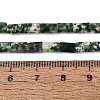 Natural Green Spot Jasper Beads Strands GG-N002-01A-28-5