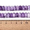 Natural White Jade Beads Strands G-Q613-01F-25-5