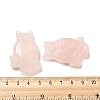 Natural Rose Quartz Pendants G-M417-08G-3