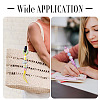 40Pcs 5 Colors UV Plating Transparent Acrylic European Beads OACR-TA0005-05-8