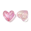 UV Plating Transparent Acrylic Beads OACR-B031-29-2