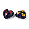Handmade Millefiori Glass Beads LAMP-N024-43B-2