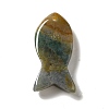 Natural Moss Agate Pendants G-G932-B14-3