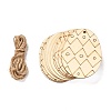 DIY Crafts Easter Egg Shape Cutouts Pendants LS-AJEW-P087-B01-02-1