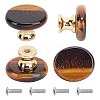 Natural Tiger Eye Drawer Knobs FIND-WH0056-40P-07-1