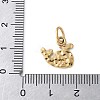 304 Stainless Steel Enamel Charms STAS-G353-03G-06-3