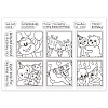 PVC Plastic Stamps DIY-WH0167-56-628-8