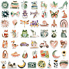 50Pcs Bohemia Style Forest Series Adhesive Stickers PW-WG1AD0F-01-5