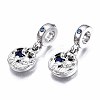 Alloy European Dangle Charms MPDL-S066-097-3