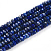 Natural Lapis Lazuli Beads Strands G-T141-35-4