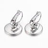 Tarnish Resistant 304 Stainless Steel Leverback Earring Findings STAS-H423-01P-2