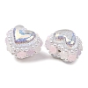 Rwsin & ABS Imitation Pearl & Polymer Clay Beads RE-CBA1913-01I-3