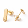 201 Stainless Steel Stud Earring Findings with Hole LS-X-EJEW-A071-16G-2