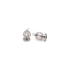 Spiral Bead Cage LS-PALLOY-WH0092-61-1
