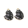 Alloy Enamel Pendants ENAM-K076-35G-08-1