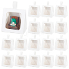 Cardboard Paper Cake Boxes with Plastic Visible Window and Handle CON-WH0117-04B-1