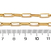 304 Stainless Steel Paperclip Chain Necklaces X-NJEW-Q013-03G-3