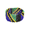 Bohemian Style Glass Seed Beaded Bracelets for Women FS-WGBF549-06-3