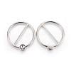 Alloy Buckle Clip PALLOY-WH0056-06P-2