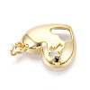 Brass Pendants KK-N268-57G-2