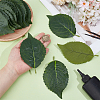Polyester Artificial Leaf AJEW-WH0752-284A-3