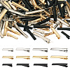 120Pcs 12 Style Iron Alligator Hair Clips Findings PHAR-TA0001-08-10