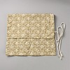 Flower Printed Polyester Cloth Knitting Tools Storage Roll Bags AJEW-WH20054-349A-2