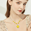 30Pcs Opaque Resin Pendants RESI-SC0006-66-6