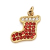 304 Stainless Steel Rhinestone Charms LS-FIND-I062-01G-05-1