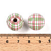 Easter Theme Printed Wood Beads WOOD-T032-22C-3