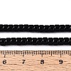 Opaque Solid Color Glass Beads Strands GLAA-N026-2x4mm-11-4