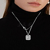 DIY 304 Stainless Steel Paperclip Chains Bracelet & Necklaces Making Kits DIY-LP0004-61-3