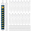 50Pcs Plastic Hanging Merchandise Strips KY-PH0002-22-1