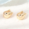 Brass Hoop Earrings for Women KK-CBACA55-21G-4