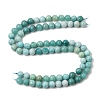 Gradient Natural Amazonite Beads Strands GG-CBA54CC-C01-10mm-6