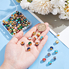   100Pcs Glass European Beads GPDL-PH0001-11-3