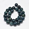 Round Grade A Natural Apatite Bead Strands G-F289-13-14mm-2