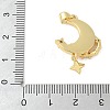 Brass Micro Pave Cubic Zirconia Pendants KK-K298-19G-01-3