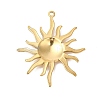 Ion Plating(IP) 304 Stainless Steel Pendants LS-STAS-L268-026G-2