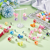 DIY Beadable Pen Butterfly Beads Findings Kits DIY-PH0023-87-5
