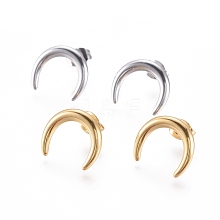 304 Stainless Steel Stud Earrings EJEW-I235-05