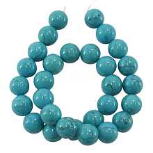 Synthetic Turquoise Beads X-JBR6-4mm