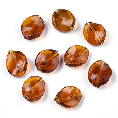 Transparent Handmade Lampwork Beads LAMP-T011-17-B02-1