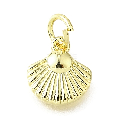 Brass Pendants KK-V007-29G-1