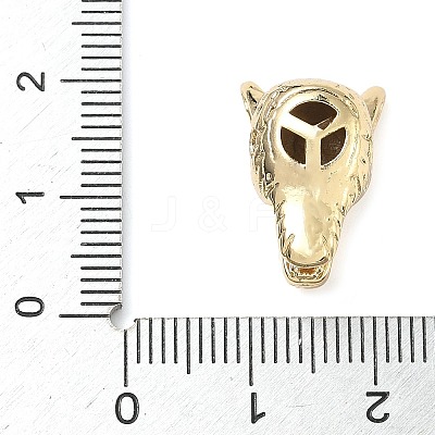 Brass Micro Pave Cubic Zirconia Beads ZIRC-I356-44G-1